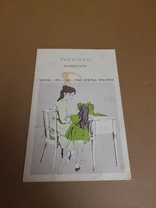 Vintage Kenmore Zick Zack Nähmaschine Modell 1251 NUR HANDBUCH Anleitung bk - Bild 1 von 9