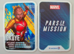 CARTE MARVEL PARS EN MISSION LECLERC 2022  - N°102 OKOYE - Picture 1 of 1