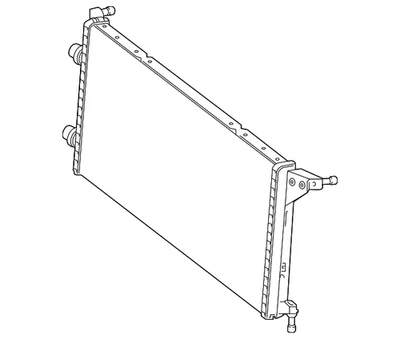 Radiador original Mercedes-Benz 099-500-46-03 Foto 1 de 3