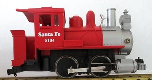 LIONEL G-GAUGE No. 5104 SANTA FE 0-4-0 STEAM ENGINE - Picture 1 of 5