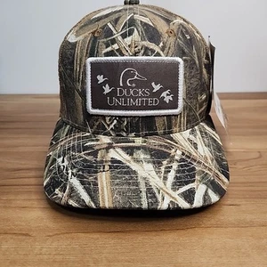 Ducks Unlimited Mossy Oak Strapback Hat Mesh DU Leader 2019 Outdoors Hunting - Picture 1 of 6