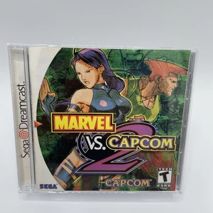 Marvel vs. Capcom 2 Sega Dreamcast Complete CIB + Registration Card - Picture 1 of 7
