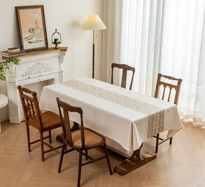 European Middle East Waterproof Tablecloth Nightstand Dining Table Cover Gift - Image 1 of 4