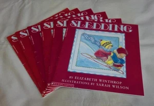 Guided Reading: Set of 6 Sledding books by Elizabeth Winthrop - Picture 1 of 1