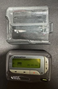 American Messaging Unication Flex Pager 900 MHz - Powers on, Buttons Work (Z3) - Picture 1 of 2