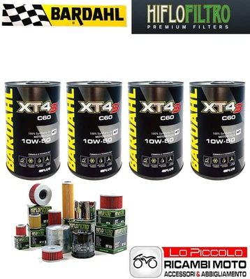 Tagliando 4 OLIO [BARDAHL] XT4-S 10w50 + FILTRO Ducati 748 R 2000 2001 2002 Foto 1 de 4