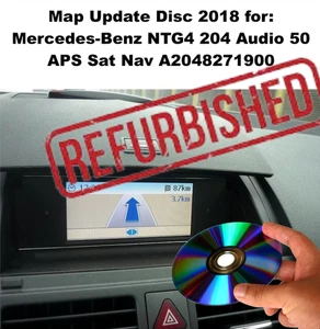 Gebrauchte Karten Update DVD 2018 für Mercedes NTG4 204 Audio 50 APS Navi A2048271900 - Bild 1 von 4