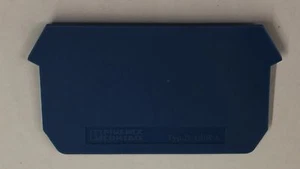 Phoenix Contact,  DUDK 4 BU & Gray End Cover; 63.5 mm L; 1.5 mm W (lot of 159) - Picture 1 of 1