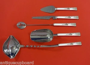 Classic Rose by Reed and Barton Sterling Silver Cocktail Bar Set 5pc Custom - Picture 1 of 1