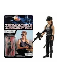 FUNKO REACTION TERMINATOR 2 SARAH CONNOR VINTAGE RETRO FIGURE NEW! T 1000 - Imagen 1 de 1