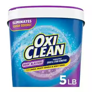 OxiClean Odor Blasters Versatile Odor and Laundry Stain Remover Powder, 5 lb - Picture 1 of 5