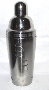 Stainless Steel Bar Beverage Shaker/Mixer with Recipes - Picture 1 of 3