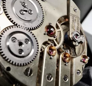Girard Perregaux Pivoted Detent w Helocal Hairspring Pocket Watch Movement - Picture 1 of 6