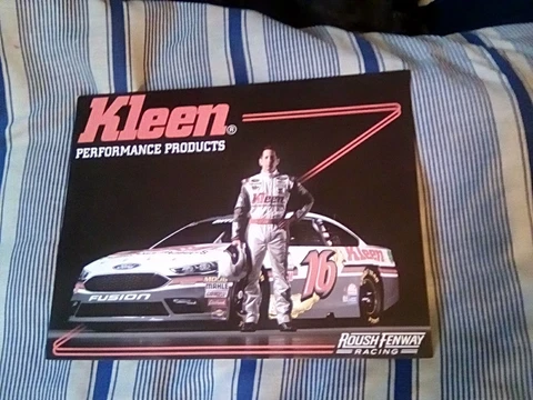 2016 GREG BIFFLE #16 KLEEN PERFORMANCE PRODUCTS NASCAR POSTCARD Cover