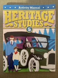 BJU Press - Heritage Studies 5 Activity Manual New (4th edition) 500371 Like New - Picture 1 of 14
