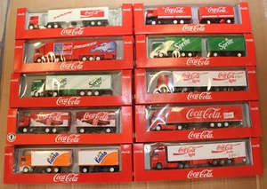 ALBEDO 1:87 10 pz veicoli vari serie "COCA COLA", scatola originale mai aperta - Foto 1 di 1
