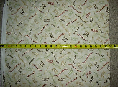 Tela crema natural Bountiful Blessings Blessing Graditude 24515 E QT por Foto 1 de 2