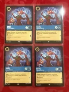 x4 Lorcana Shimmering Skies - Basil - Practiced Detective - 153/204 - M/NM x4 - Picture 1 of 7