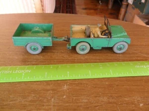 Dinky Toys Meccano Ltd Land Rover Safari Vehicle With Trailer Made In England - Picture 1 of 11