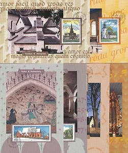 Sweden 1997 FDC - Maxi Card no 104 -109 - 6 Cards - Churches - Picture 1 of 4