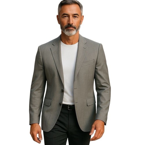 Giacca tuta uomo Burberry London Bond Street Super 120s 100% lana taglia 38R