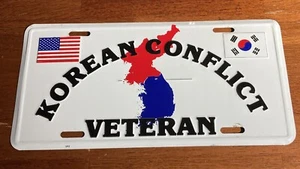 Matrícula vintage de veterano del conflicto coreano de Estate años 80 - Imagen 1 de 5