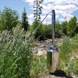 13 Gallonen Moonshine/Whiskey Destille - Mehrzweck Topf/Rückfluss Edelstahl Destillerie - Bild 1 von 7