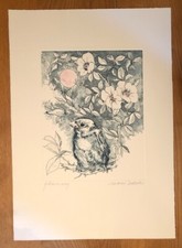 Litografie Nani Tedeschi, set di n. 2 pezzi, cm 30x22,2 e 28x22, entrambe su car