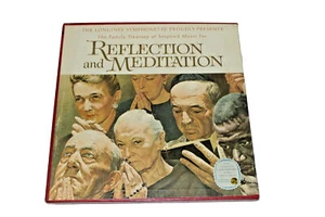 1960's Vtg "Longines Symphonette - Reflection & Meditation" 33rpm Boxed Set 5 - Imagen 1 de 3