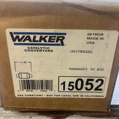 Walker 15052 Standard Universal Converter - Non-Carb Compliant - Image 1 of 2