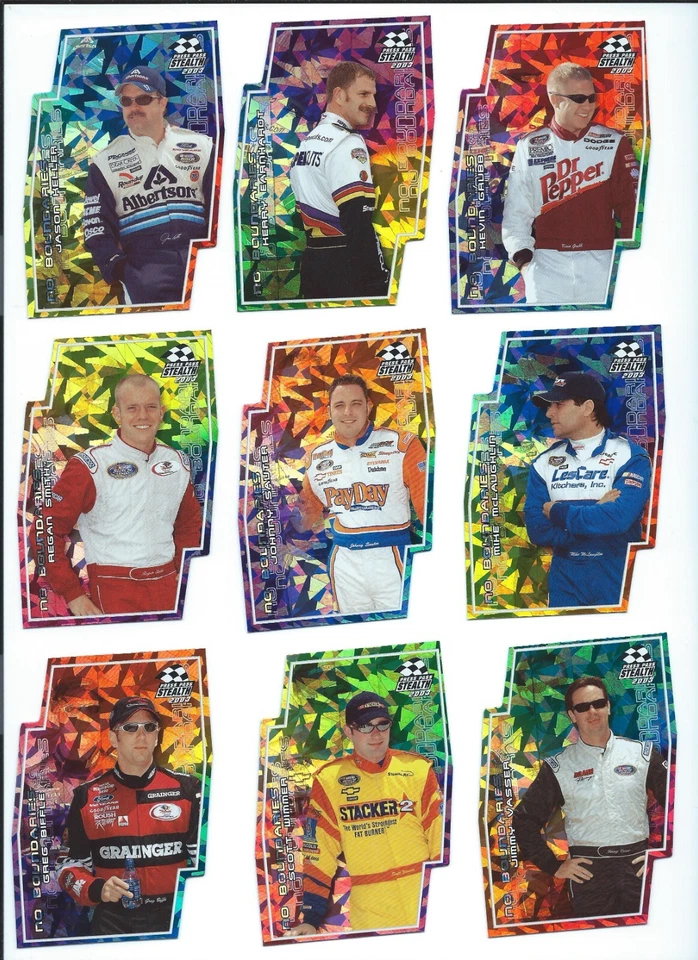2003 Press Pass Stealth No Boundaries Complete Insert Set - 25 DieCut Cards - Image 1 of 3