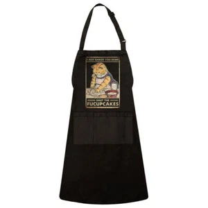 Cat I Just Baked You Some Shut The Fucupcakes Kitchen Unisex Apron Adjustable - Picture 1 of 2