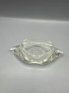 Vintage Glasbake Crab Deviled Imperial Glass Baking Shell Clear Dish Replacement - Picture 1 of 9