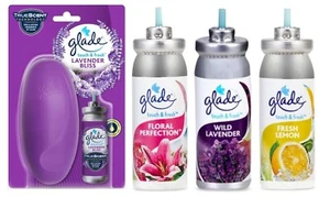 Glade Touch & Fresh Aerosol Air Freshener with holder| 12Ml Refill (Pack Of 3) - Foto 1 di 5