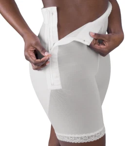 Rubenesque Mid-Thigh Girdle, Zippered /Design Veronique Surgical Garment R750. - Picture 1 of 4
