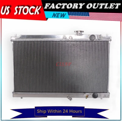 Radiador de aluminio de 2 filas para Acura Integra 1994-2001 1,8 L MT. Foto 1 de 4