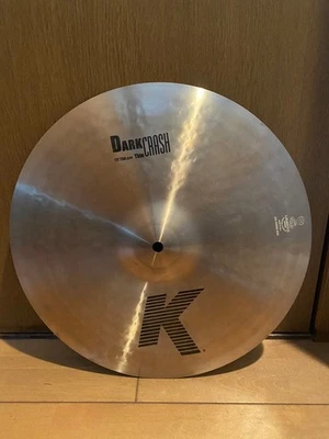 Zildjian K Custom DarkThin Crash Cymbal 15 inch Used Rare Out of Print - Image 1 of 4