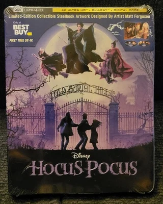 Hocus Pocus (1993) (4K Ultra HD/Blu-ray Disc) Best Buy Limited Edition SteelBook - Image 1 of 4