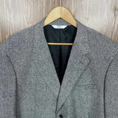 Abrigo deportivo Versini para hombre 50R multicolor texturizado 100 % seda dos botones Foto 1 de 4