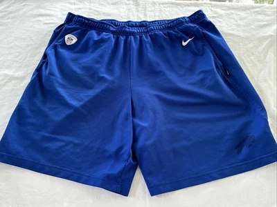 Buffalo bills NHL Men’s XL Nike Blue Shorts Training Team Issued Bob Babich - Image 1 of 4