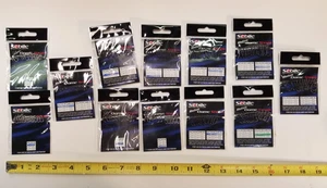 Sebile Game Snaps, 12 Packs, 12 per Pack, Various Sizes, Stainless Steel, New - Picture 1 of 12