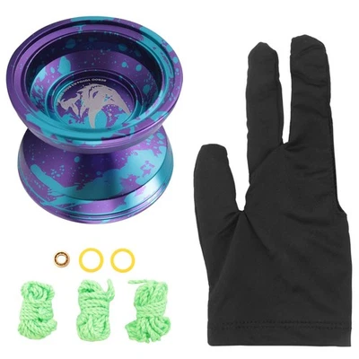 BEBOO YOYO Devil Imp Pattern Alloy Unresponsive 10 Kugellager für Fortgeschrittene 5469