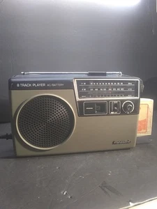 Vintage Panasonic RQ-832DS AM FM 8 Track Player AC DC Radio, Band funktioniert, siehe Discip - Bild 1 von 10