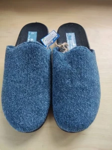 Herren Blau Hausshuhe von Ronley Qualität Schadstoff geprüft Gr. 42 - Bild 1 von 3