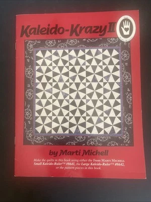 Kaleido-Krazy II - Marti Michell - Kaleidoscope Quilt Design Patterns 1999 - New - Image 1 of 3