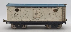 Coche refrigerador Lionel 214R vintage calibre estándar blanco y azul - Imagen 1 de 4