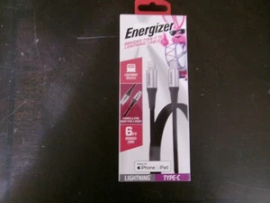 Energizer Braided Type-C Cable 6 ft Cord - Picture 1 of 2