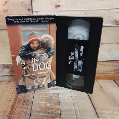 My Life As A Dog VHS Used Lasse Hallstrom Golden Globe Winner Foreign - Image 1 of 4