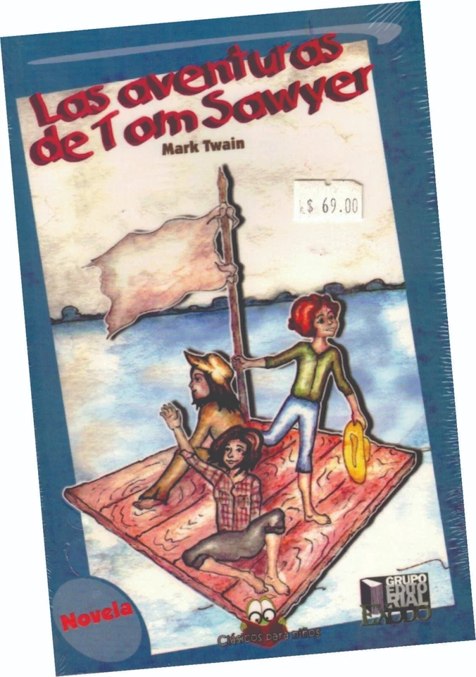 LIBRO "LAS AVENTURAS DE TOM SAWYER", ED. INFANTIL A COLORES, EN ESPAÑOL - Image 1 of 1