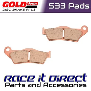 Brake Pads for HUSQVARNA NORDEN 901 2022 REAR Goldfren S33 - Picture 1 of 3
